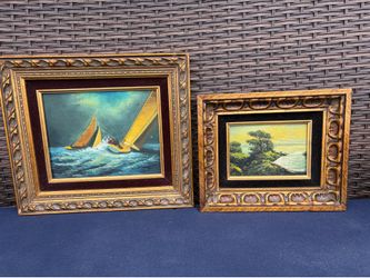 Oil paintings vintage