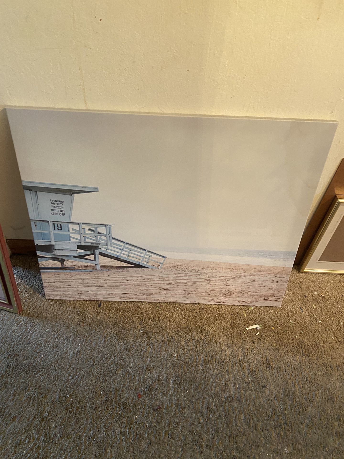 Painting Large Frames New