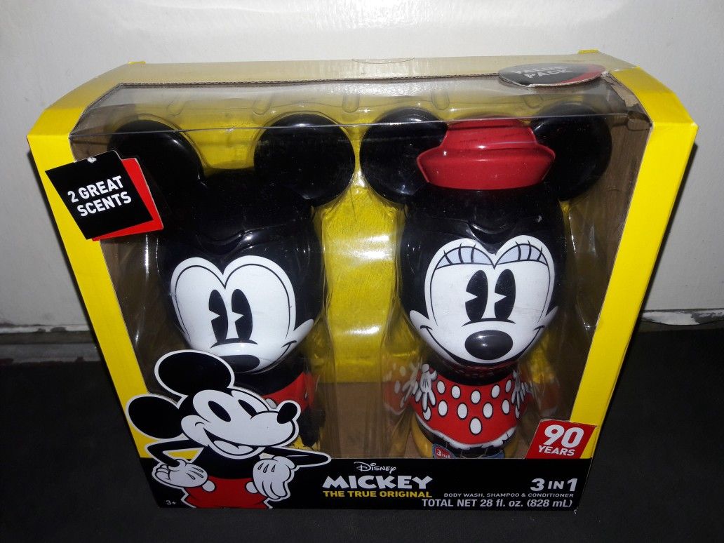 Disney Mickey & Minnie Mouse The True Original 3in1 Total 28 fl oz (can be a collectible)