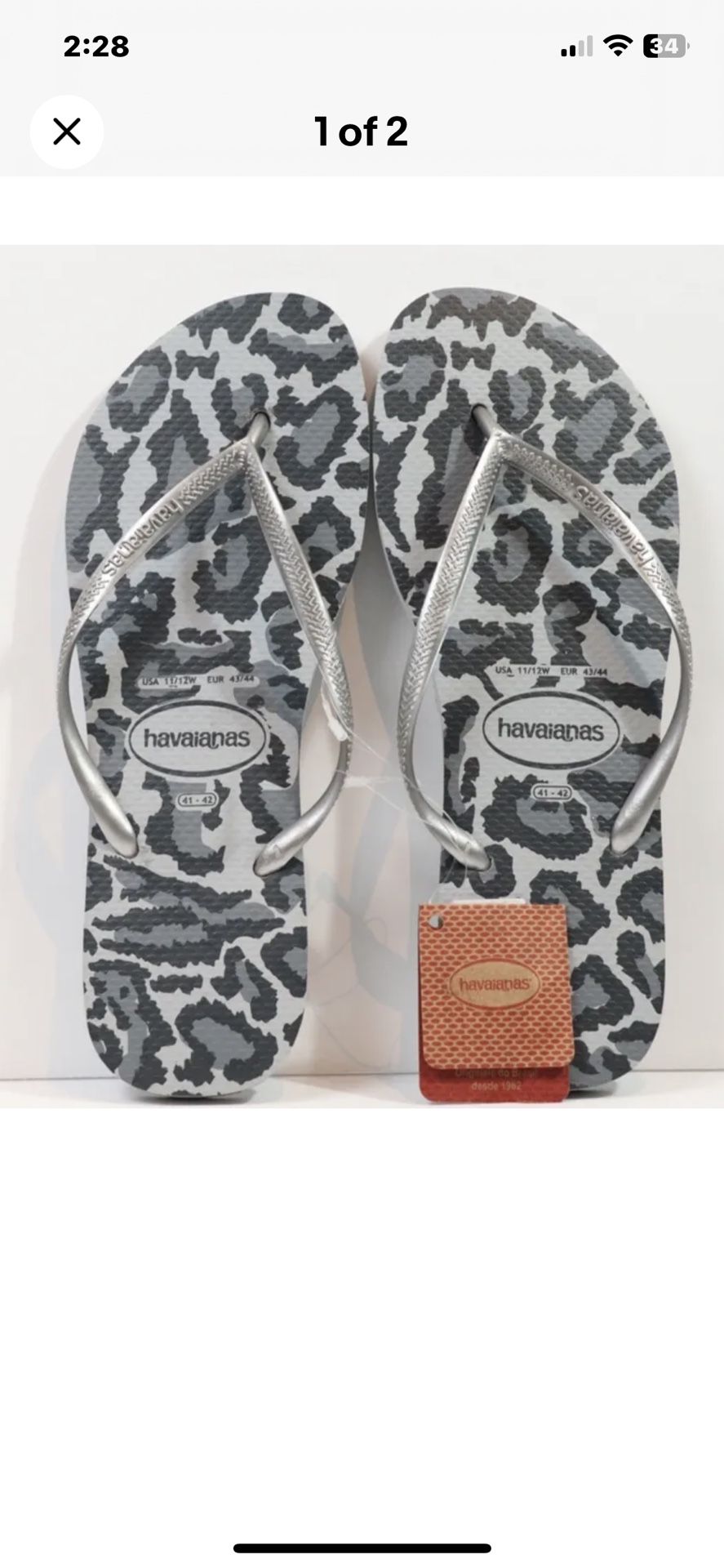 Havaianas Women’s Flip-Flops NWT