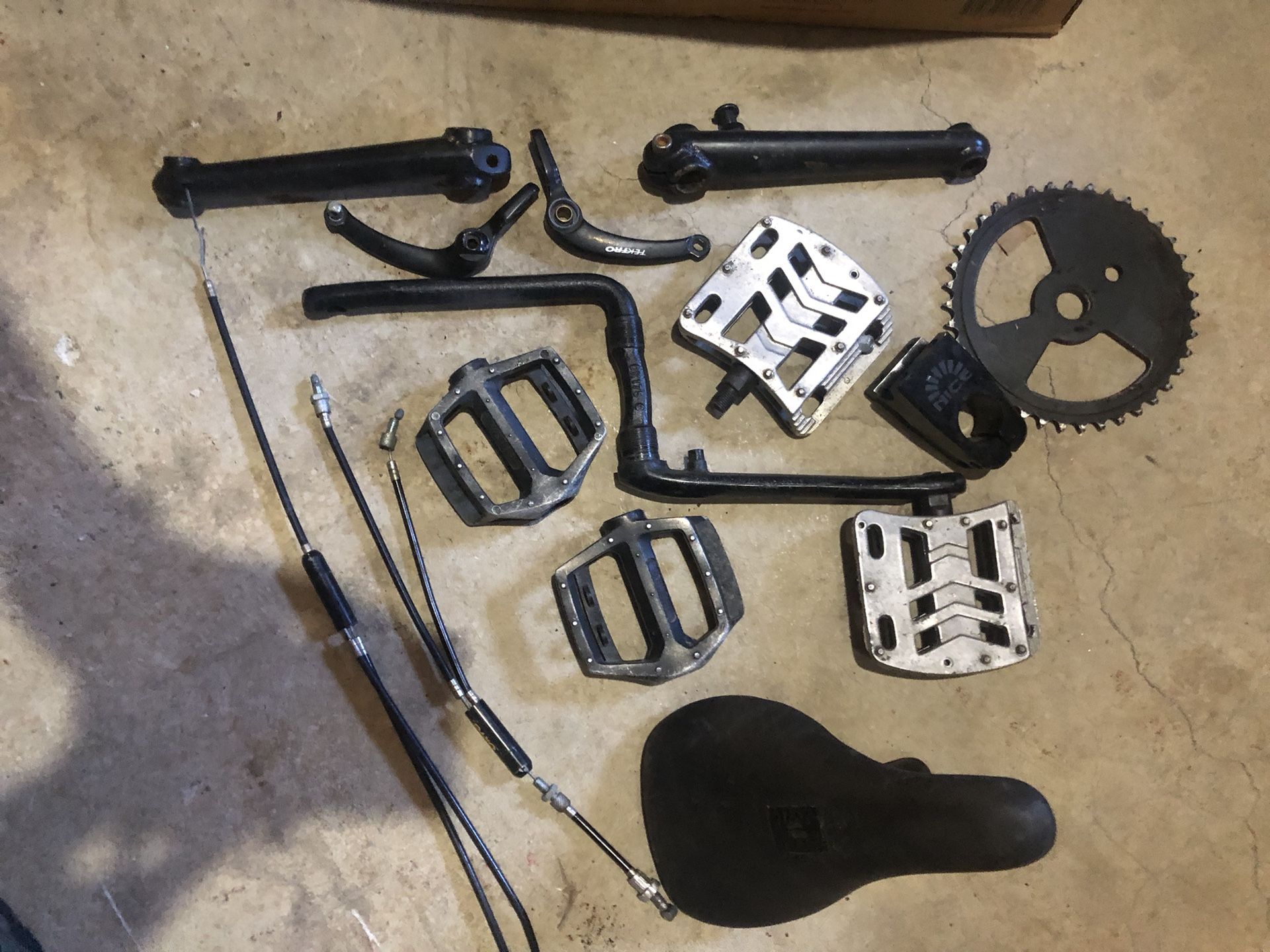 BMX Bike Parts Assorted