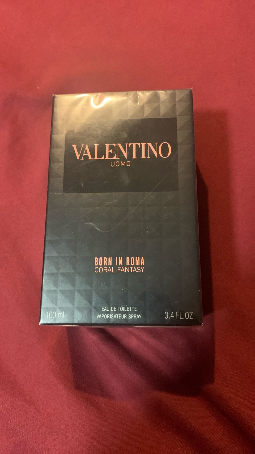 Valintino Uomo Born In Roma Coral Fantasy, 100mL. 3.4 FL. Oz