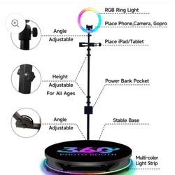 360 Photo Booth & Accessories for Sale