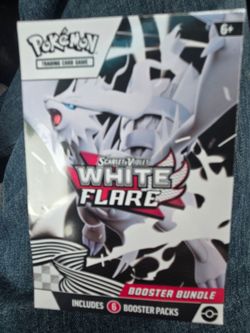 Scarlet violet white flare booster box 6 packs