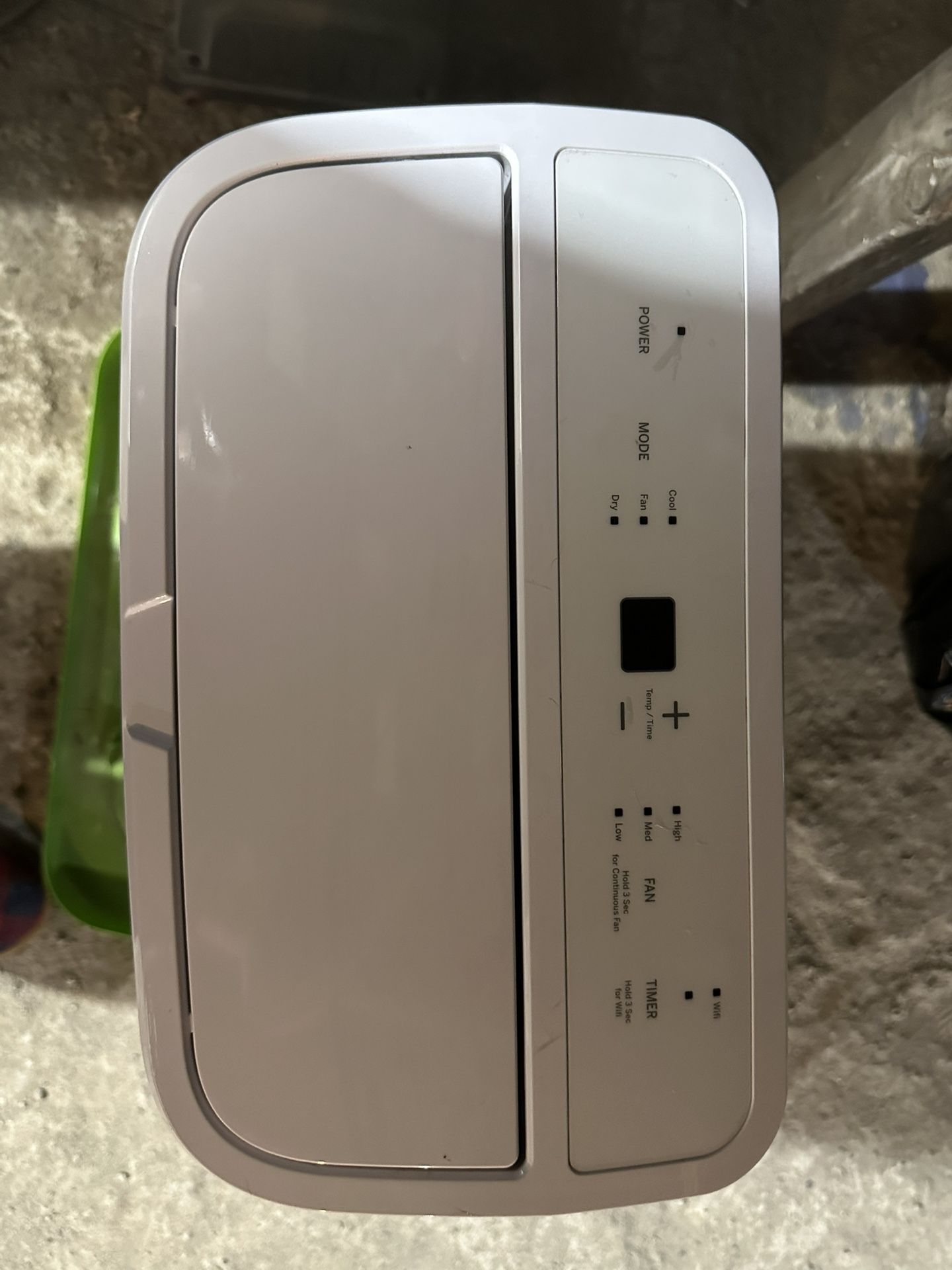 GE - 450 Sq. Ft. 11,000 BTU Smart Portable Air Conditioner with WiFi and Remote - White Model: APWA11YBBW