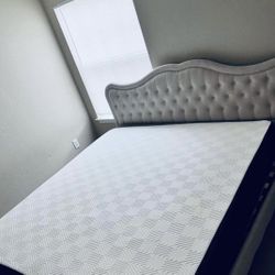 King Size Mattress, And Bedframe