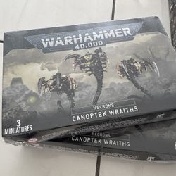 Warhammer 40K Necrons Canoptek Wraiths - New & Sealed