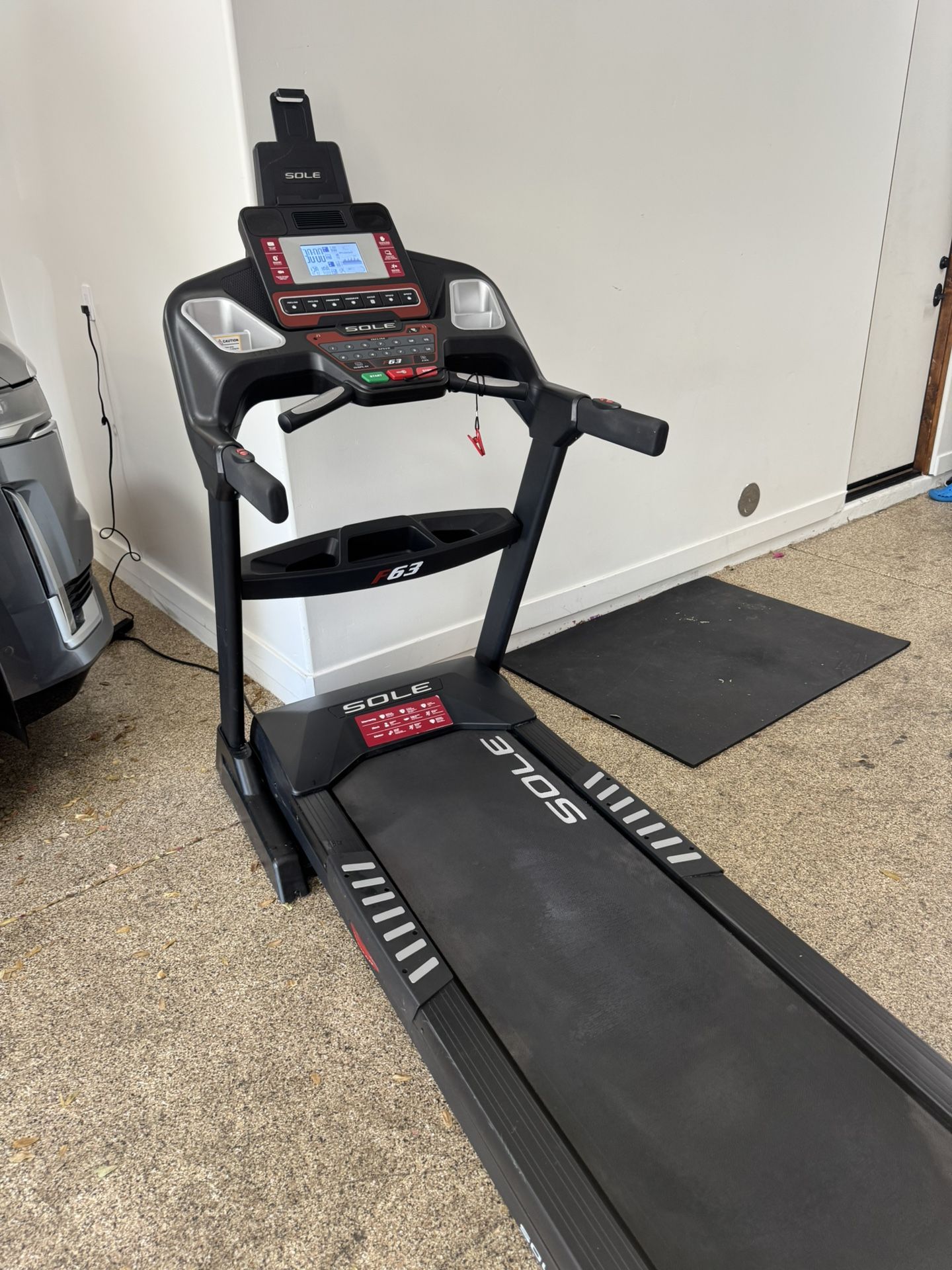Sole F63 Treadmill (Newest Model With Low Miles and Hours)