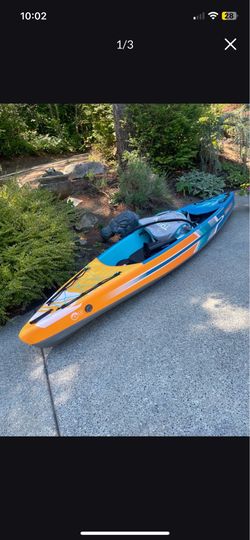 Tobin sport inflatable kayak never used
