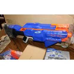 NERF N-Strike Elite Infinus Motorized Dart Blaster 30-Dart Capacity New Open Box