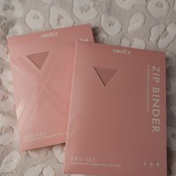 Pink Vaultx 4 Pocket Binder 