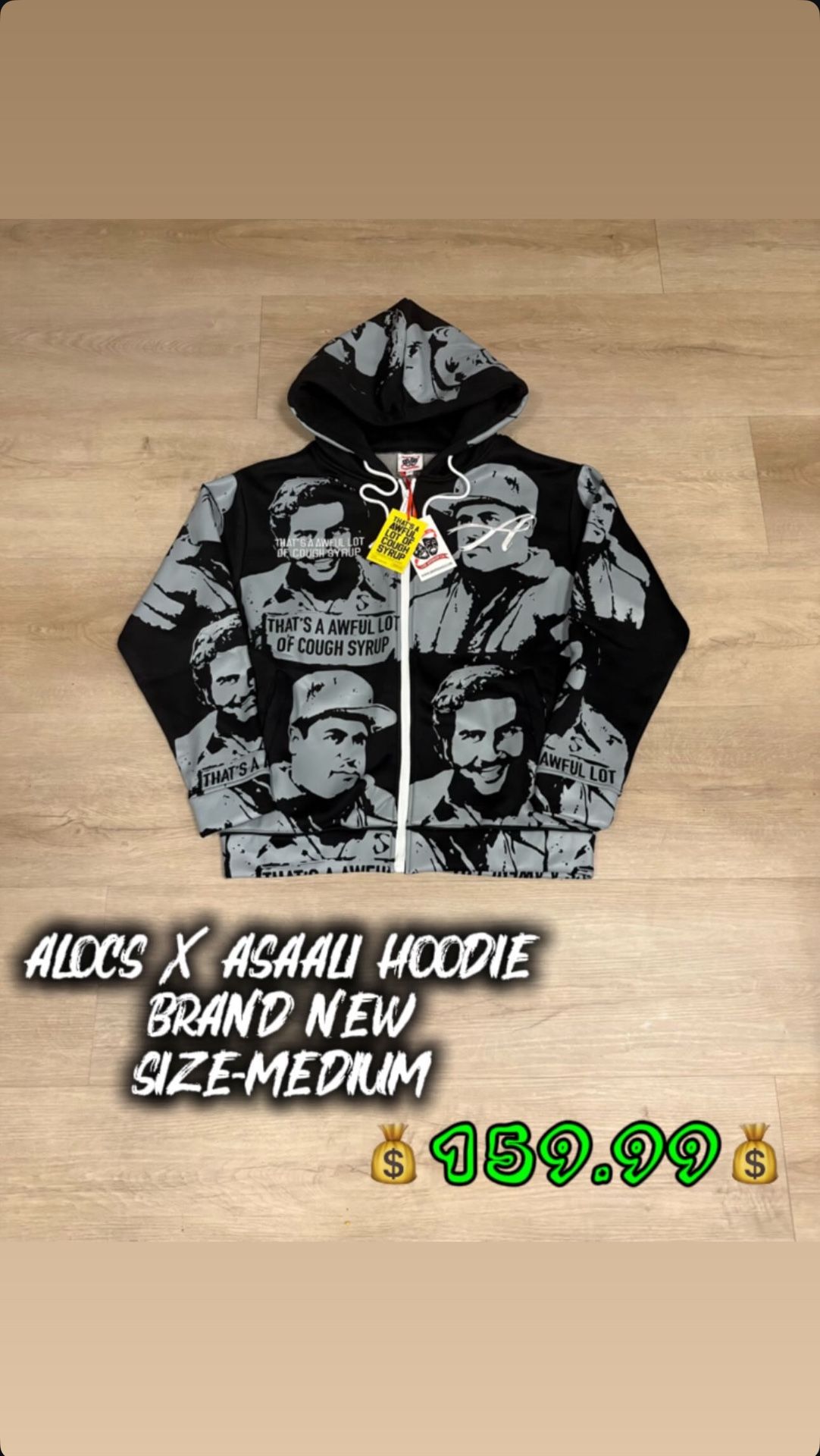 ALOCS x ASAALI Zipup