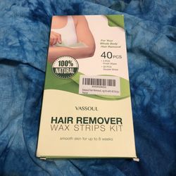 Hair Remover Wax Strips Kit
