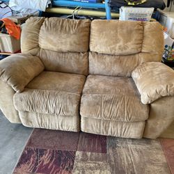 FREE Reclining Love Seat Sofa