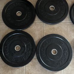 Rogue Hg 2.0 10lb 15lb Olympic Bumper Plate Set