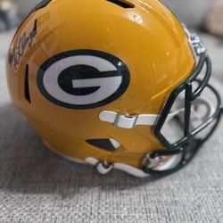 Green Bay Packers Marshawn Lloyd Signed Autograph Full Size Replice Helmet - BAS