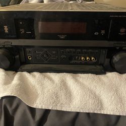 Pioneer and Yamaha Channel Receivers Plus Speakers