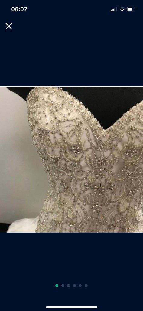 Wedding Dress Essence Of Australia Beaded Tulle Skirt