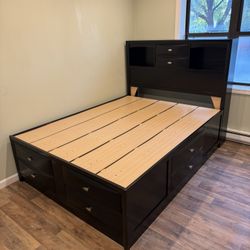 Modern Black Bedroom Furniture Set