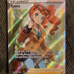 Sonia 192/192 Full Art Holo Ultra Rare