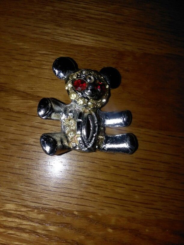 Vintage Teddy Bear Pin