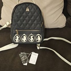 New Disney Princess Backpack by Lounge fly Black