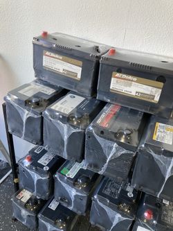 Car batteries
