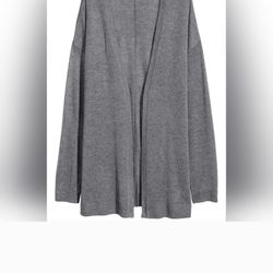 H&M Dark Grey Fine-knit Cardigan