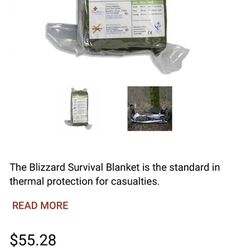 Blizzard Survival Blanket 