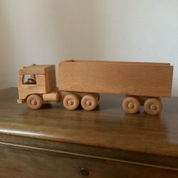 Handcrafted Wooden Truck