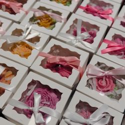 Handcrafted flower Candles- Perfect Party Favors 