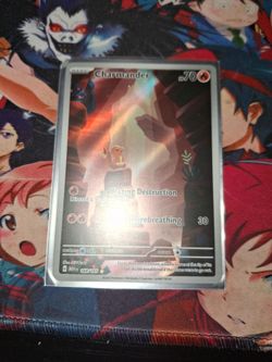 Charmander 151 full art- almost mint condition