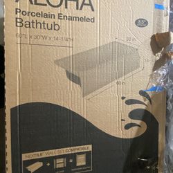 Bathtub 60” x 30” 
