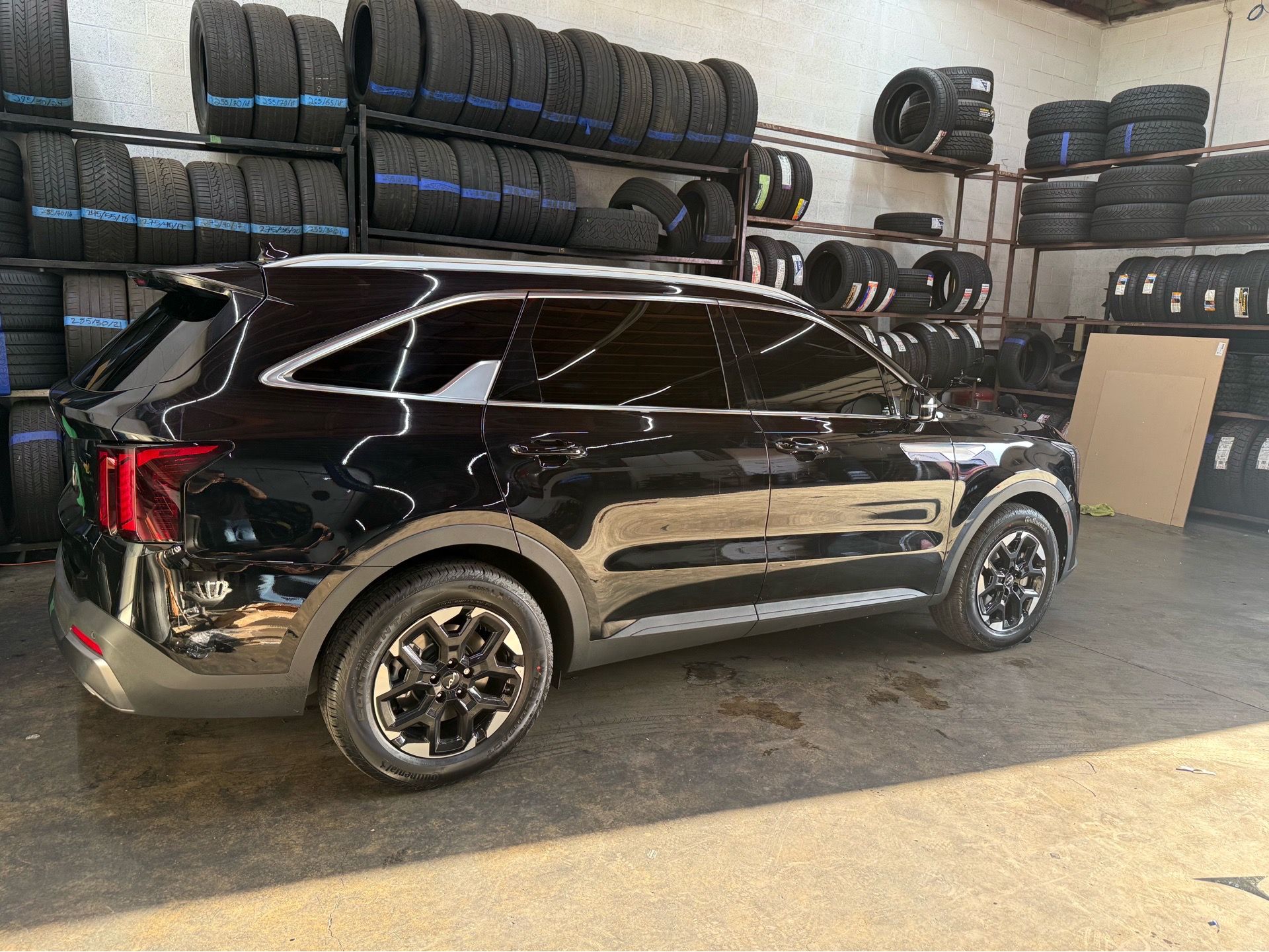 Window film automotive tint