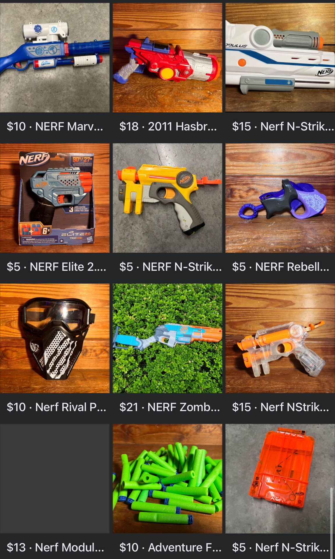 MASSIVE NERF COLLECTION 