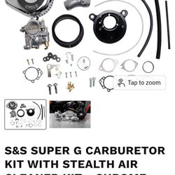 S&S Super G Shorty Carb Kit