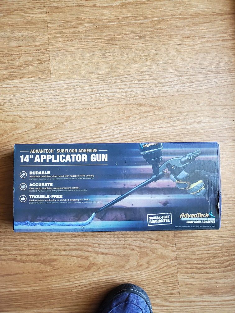 Subfloor Adhesive Applicator Gun