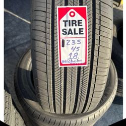 235-45-18 Michelin Primacy Full Used Tire Set $250 Free Mounting And Balancing