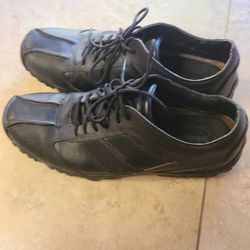 Timberland Black Leather Shoes mens 10.5