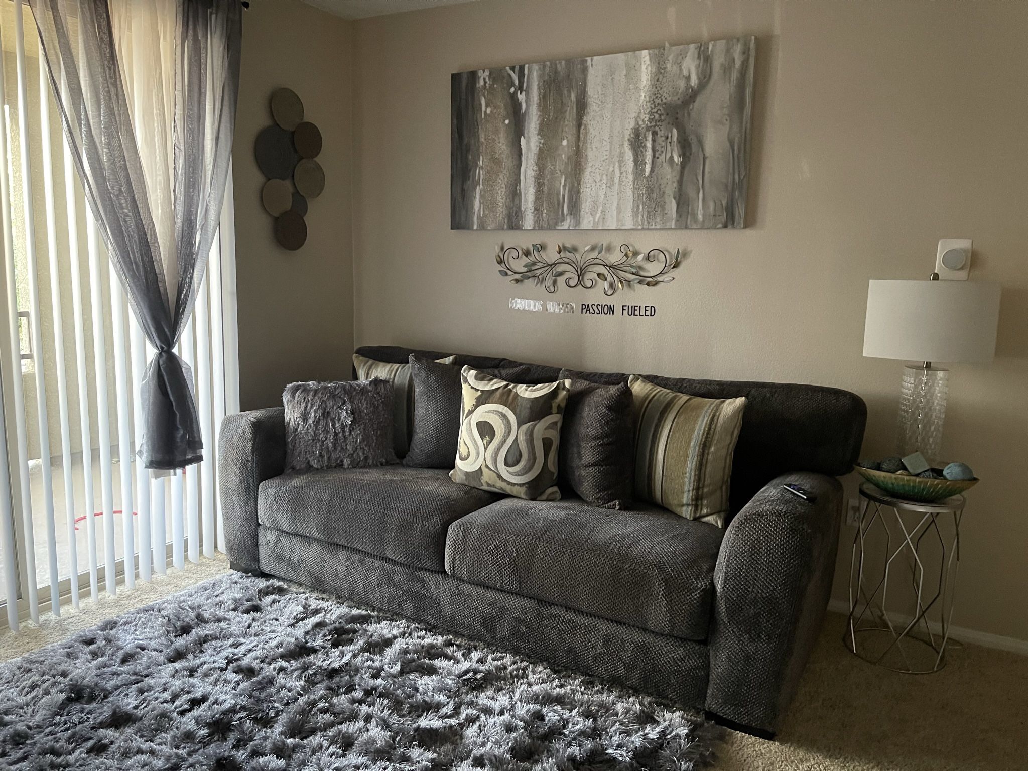 Sofa And Loveseat - Smoke , Pick Up In Chino