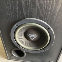 Klipsch Subwoofer And Polk Audio Speakers