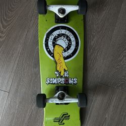 RARE Santa Cruz Simpsons Skateboard 