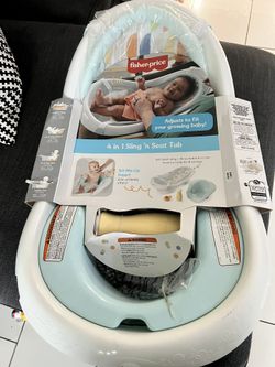 Fisher Price 4 In 1 Sling N Seat Tub