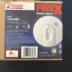 Firex Direct Wire Smoke Detector 
