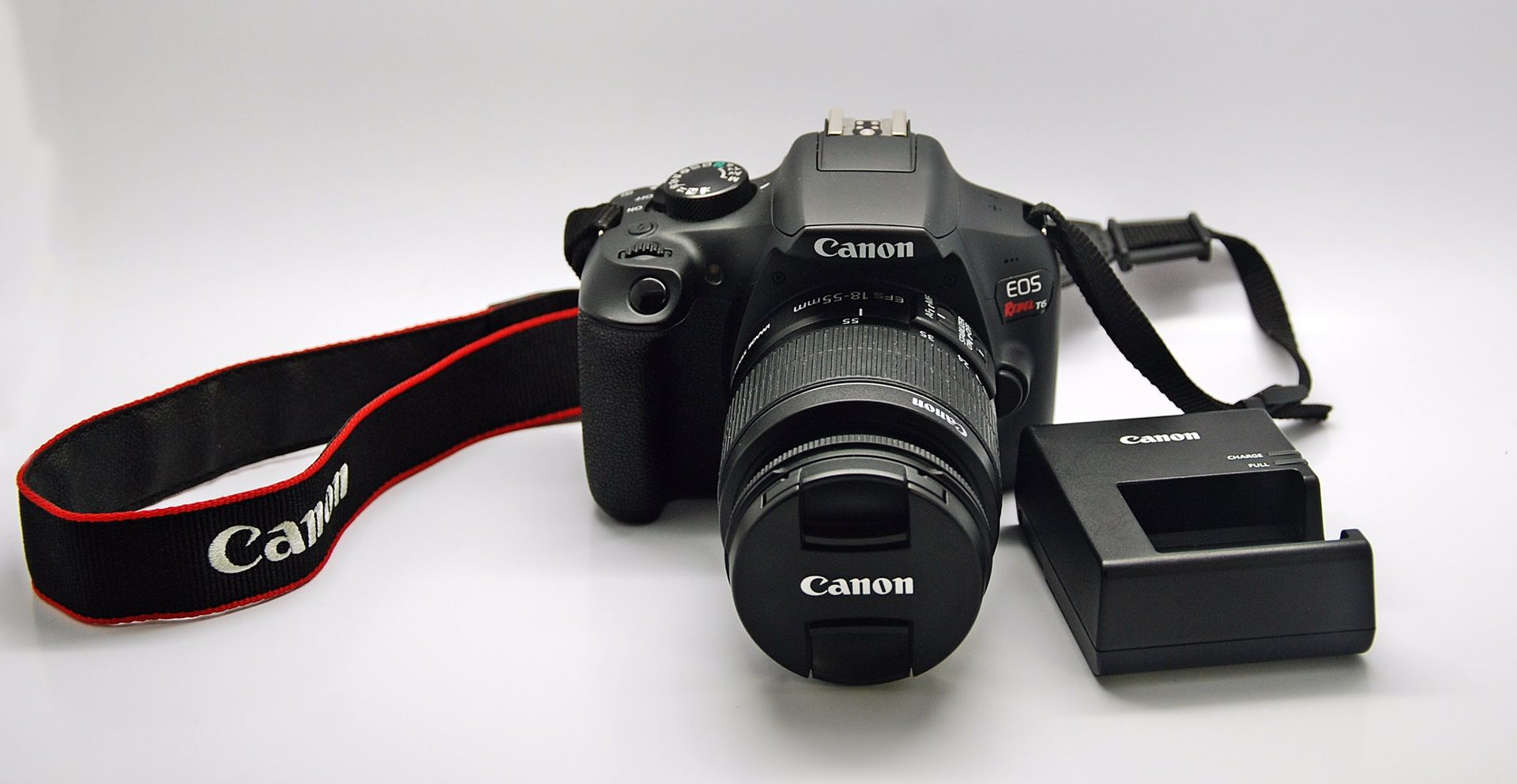 Canon EOS Rebel T6 with EFS 18-55mm lens