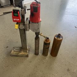 Milwaukee Core Drill Rig 
