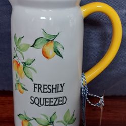 NEW Ceramic Pitcher 