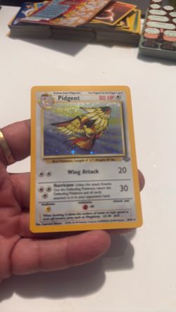 Pidgeot Holo Pokémon Card 80 HP