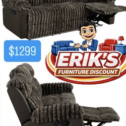 NEW SOFA AND LOVESEAT