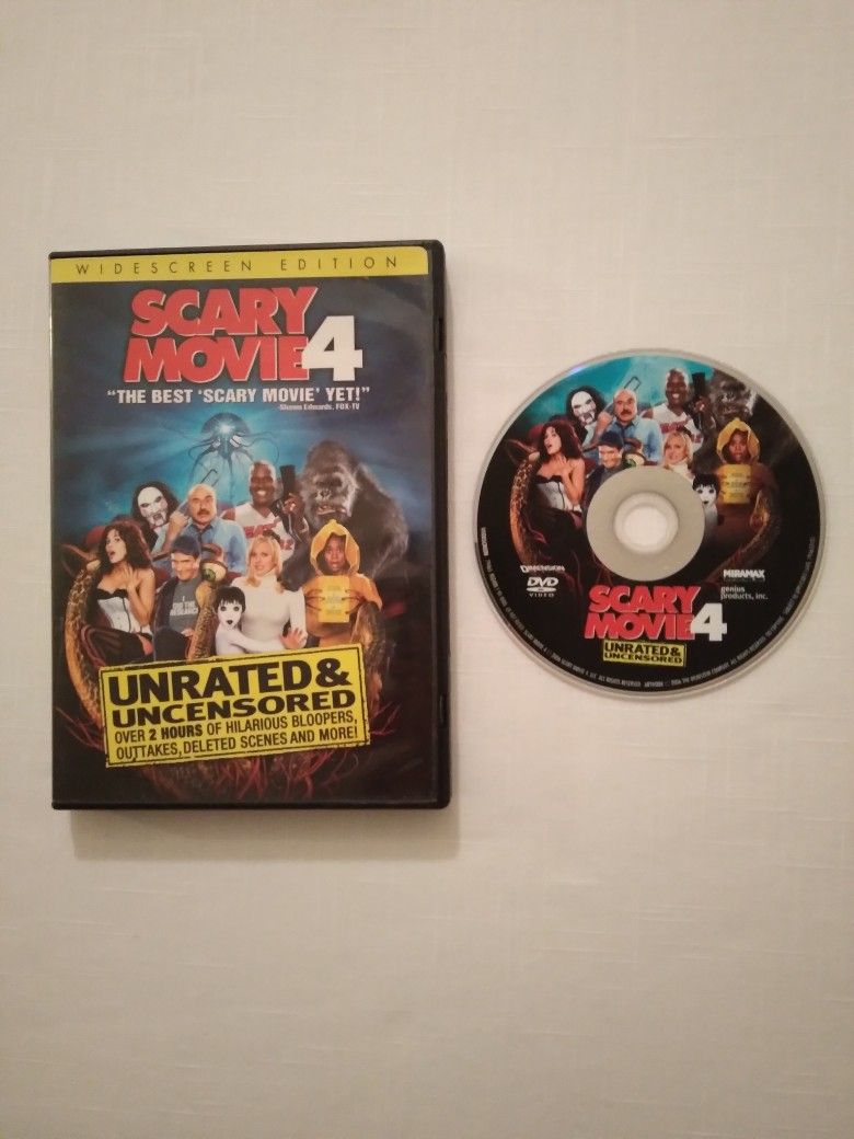 Scary Movie 4 Unrated DVD(3-DVD minimum)